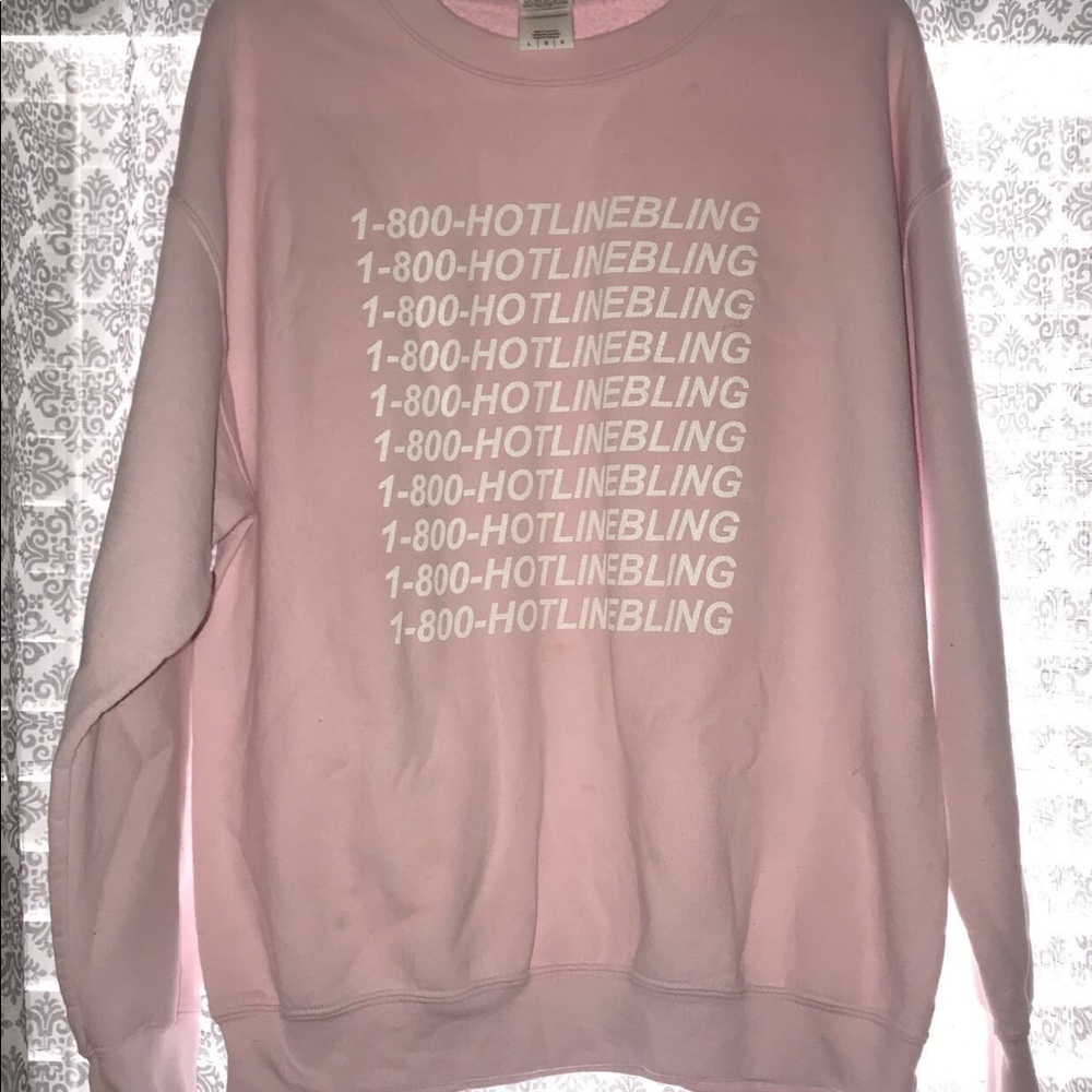 1-800-HOTLINEBLING PULLOVER